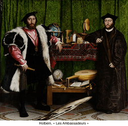 Holbein, « Les Ambassadeurs »